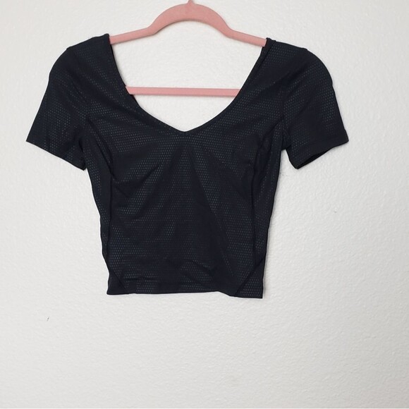 Lululemon black align tee size 8 - Picture 1 of 2